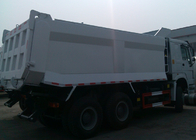 شاحنة قلابة قلابة SINOTRUK HOWO 10 عجلات 10-25cubic متر تحميل 25-40 طن من البضائع