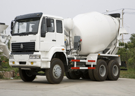 شاحنة خلط الاسمنت كبيرة الحجم 290HP 6X4 شاحنة خلط الاسمنت ، SGS