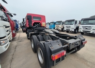 ساينو تراك هوو شاحنة جرار العلامة التجارية الجديدة 430Hp Lhd 10عجلات 6 × 4