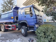القيادة الكاملة انخفاض استهلاك الوقود 380 حصان زرقاء HOWO شاحنة تيبر RHD 6 × 6 10 عجلات