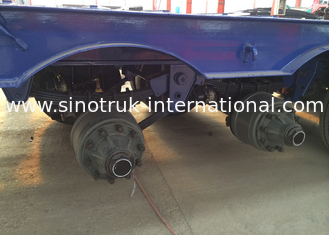 Low-bed Semi Trailer Truck 3 Axles 70Tons 15m for carrying construction machine