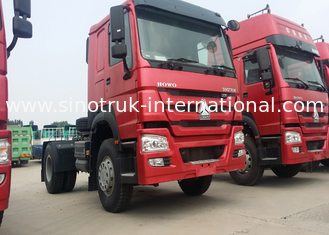 High Performance Tractor Head Trucks , 266-420hp Sinitruk Tractor Trailer Truck