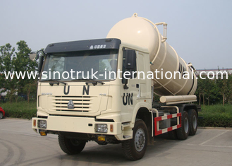 16CBM Collecting Sewage Sludge Vacuum Pump Septic Tank Cleaning Truck LHD 6X4