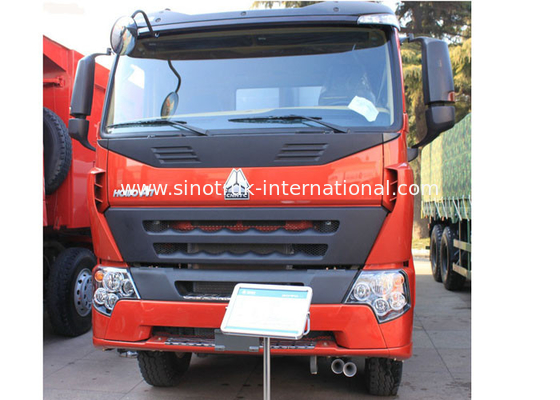SINOTRUK شاحنة قلابة تفريغ محرك HOWO A7 371HP للتعدين ZZ3257N3847N1
