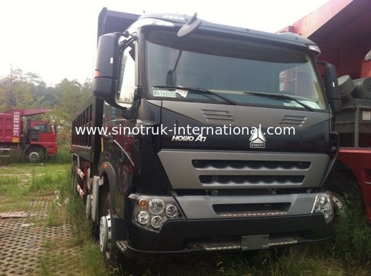 شاحنة قلابة قلابة SINOTRUK HOWO A7 371HP للبناء ZZ3257N3847N1