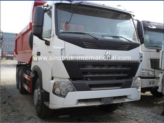 شاحنة قلابة قلابة SINOTRUK HOWO A7 371HP للبناء ZZ3257N3847N1