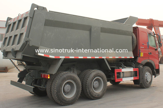 شاحنة قلابة قلابة SINOTRUK HOWO A7 371HP للتعدين ZZ3257N3847N1