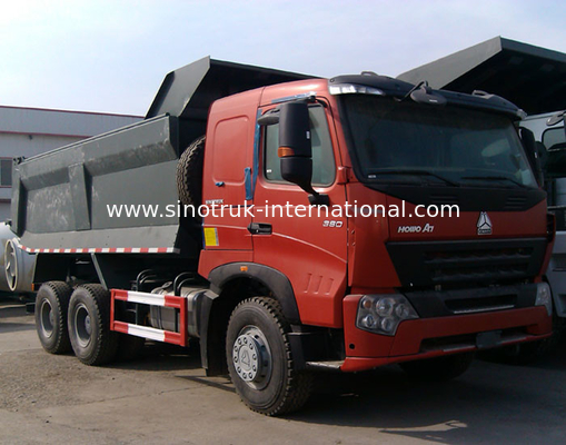 شاحنة قلابة قلابة SINOTRUK HOWO A7 371HP للتعدين ZZ3257N3847N1