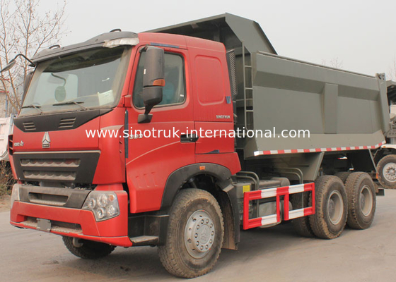 شاحنة قلابة قلابة SINOTRUK HOWO A7 371HP للتعدين ZZ3257N3847N1