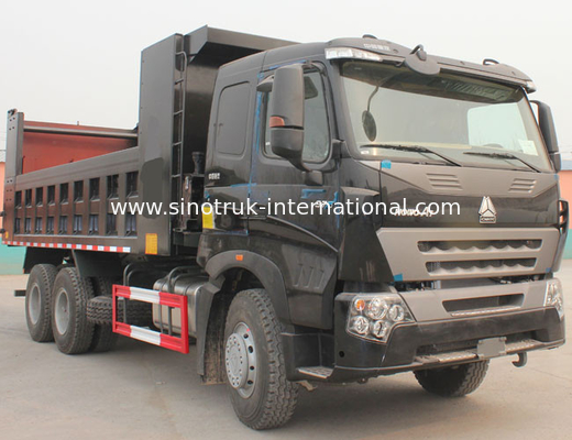 شاحنة قلابة قلابة SINOTRUK HOWO A7 371HP 10 عجلات 25tons ZZ3257N3647N1