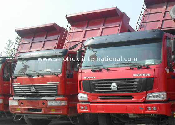 شاحنة قلابة قلابة SINOTRUK HOWO 10 Wheels 371HP Load 30tons Goods ZZ3257N3647A