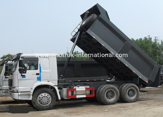 شاحنة قلابة قلابة SINOTRUK HOWO 10 Wheels 371HP Load 30tons Goods ZZ3257N3647A