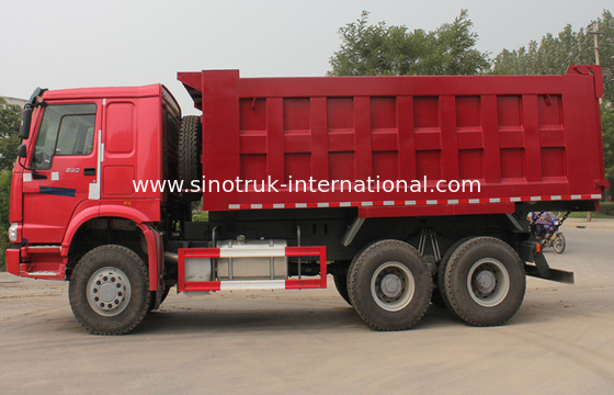 SINOTRUK HOWO قلابة شاحنة قلابة 10 عجلات 10-25CBM تحميل 25-40tons ZZ3257N3647A