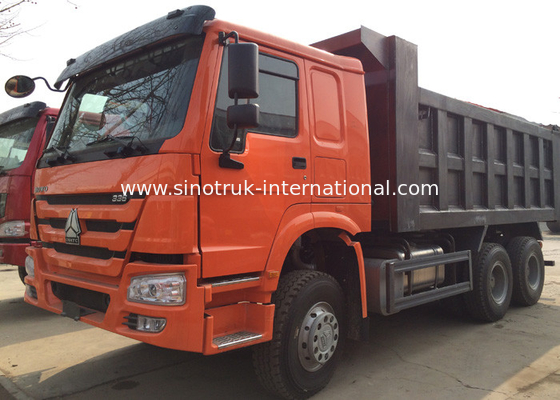 شاحنة قلابة قلابة SINOTRUK HOWO 25tons 371HP 10wheels RHD 10-25CBM ZZ3257N3647A