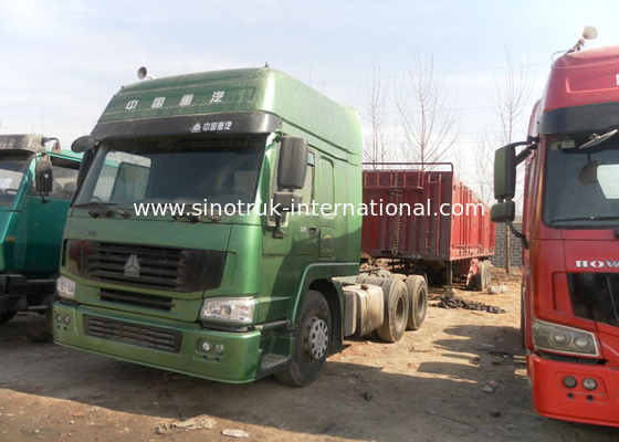 ساينو تراك هووا جرار شاحنة LHD 6X4 Euro2 420HP ZZ4257V3241W
