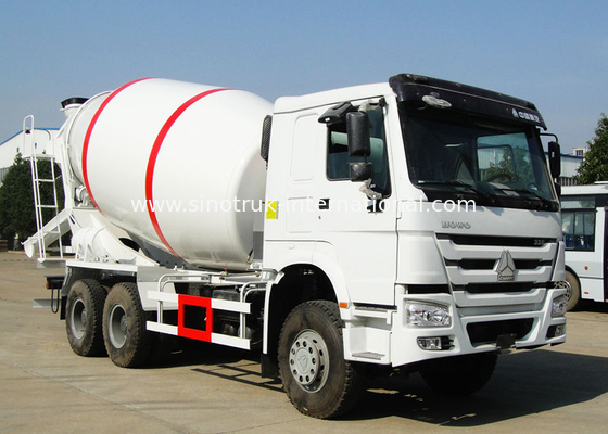 عالية الكفاءة 6CBM 290HP 6X4 LHD شاحنة خلط الخرسانة ، شاحنة خلط الإسمنت