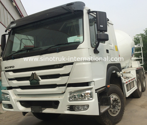 عالية الكفاءة 6CBM 290HP 6X4 LHD شاحنة خلط الخرسانة ، شاحنة خلط الإسمنت