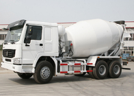 شاحنة خلط الخرسانة الكبيرة ذات قوة التحمل العالية - خزان الفولاذ المقاوم للخدش