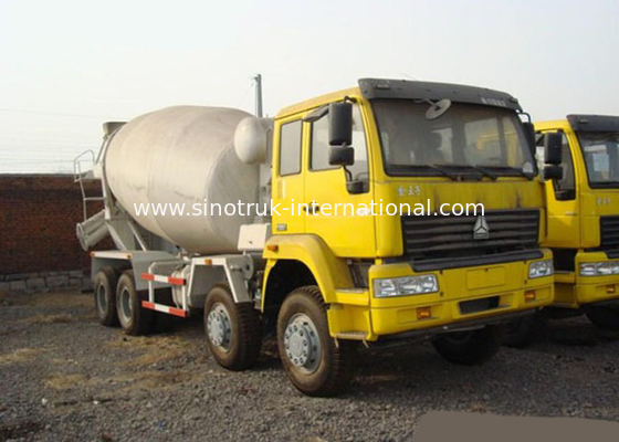14CBM شاحنة خلط الخرسانة 336HP 8X4 LHD ZZ5311GJBN3261W مقطورة خلاط اسمنت
