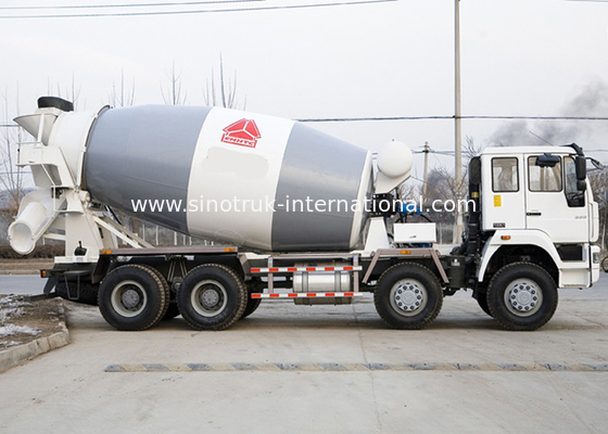 14CBM شاحنة خلط الخرسانة 336HP 8X4 LHD ZZ5311GJBN3261W مقطورة خلاط اسمنت