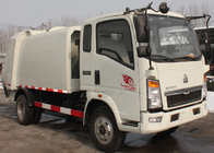 التخلص من النفايات السيارات جمع القمامة شاحنة ، ضغط مضغوط المطحنة شاحنة