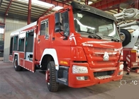 4X2 LHD Fire Fighting Truck SINOTRUK HOWO 10CBM 290HP for Sprinkling