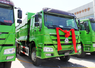 Euro 2 Sinotruk Howo Dump Truck 5800 * 2300 * 1500mm Cargo Body Heavy Dump Truck