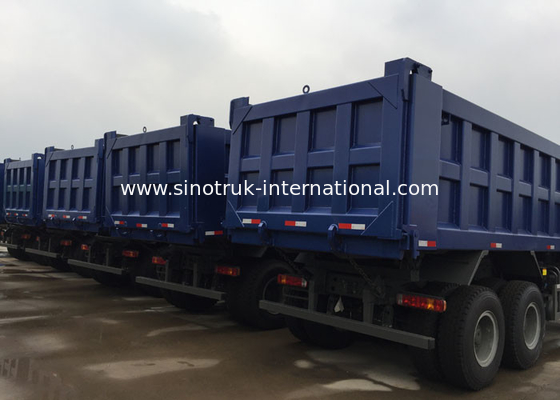 20 CBM 30 - 40 Ton SINOTRUK Dump Truck LHD 371 HP 6X4 Front Lifting System