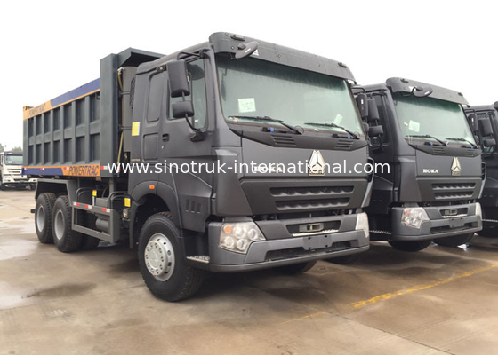 20 CBM 30 - 40 Ton SINOTRUK Dump Truck LHD 371 HP 6X4 Front Lifting System