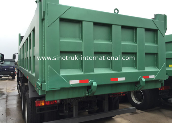 20 CBM 30 - 40 Ton SINOTRUK Dump Truck LHD 371 HP 6X4 Front Lifting System