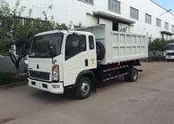 Sinotruk Howo 8 Tons Light Duty Dump Truck رافعة متوسطة 4 × 2 Rhd