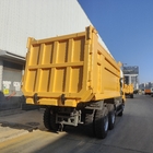 Euro 2 HOWO Yellow King Mine Dump Truck تحميل 30 طنًا