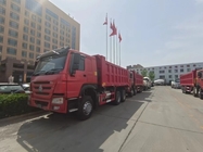 SINOTRUK HOWO قلابة شاحنة RHD 6 × 4 336HP باللون الأحمر