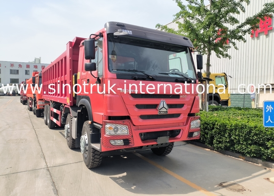 Sinotruk Howo قلابة شاحنة قلابة 12Wheels 400Hp 8 × 4 Mining
