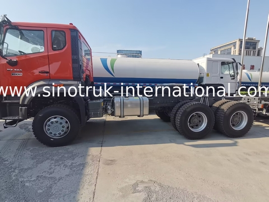 سينوتروك نيو هوو تيبر ديمب شاسي ويتشاي محرك 6 × 4 LHD لون برتقالية