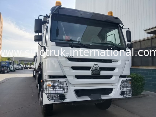 شاحنة النقلب SINOTRUK HOWO 400HP 12 عجلات LHD 31 طن 20-30CBM