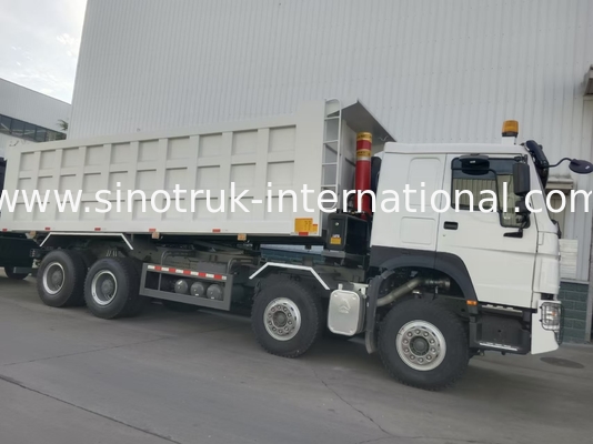 شاحنة النقلب SINOTRUK HOWO 400HP 12 عجلات LHD 31 طن 20-30CBM