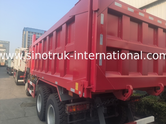 30 - 40 طن RHD Sinotruk Howo شاحنة القمامة 10 عجلات