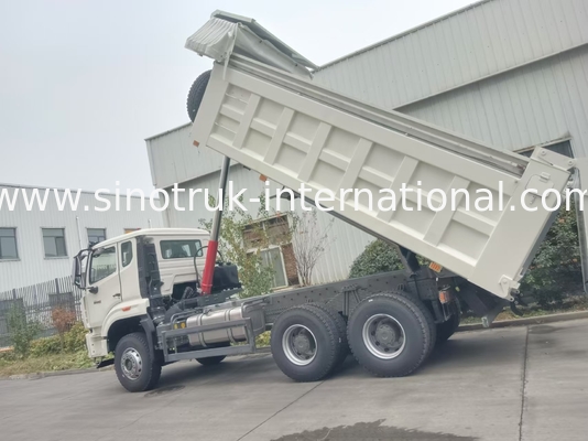 30 - 40 طن RHD 10 عجلات القماش الصناعي سينوتروك هوو 6x4 شاحنة عجلة للإنشاءات