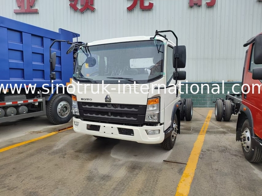 ZZ1047D3414C145 HOWO 4 * 2 الشاحنات الخفيفة 116HP هيكل