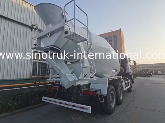 شاحنة مزيج الخرسانة Sinotruk Howo 380HP 6-10CBM 6 X 4 Euro 2 مصنع الخلط RHD