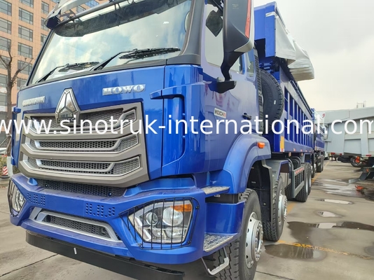 HW19710 ناقل نقل HOWO NX شاحنة قمامة لعمل التعدين والبناء