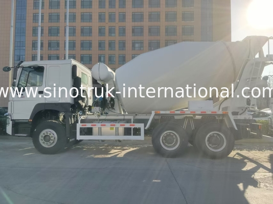 قوة حصانية عالية 400 حصان شاحنة خلاط HOWO 6-12CBM LHD 6 × 4 10 عجلات