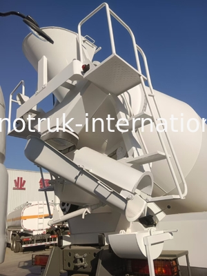 قوة حصانية عالية 400 حصان شاحنة خلاط HOWO 6-12CBM LHD 6 × 4 10 عجلات