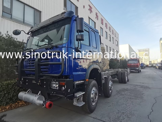 SINOTRUK HOWO 6×4 10 عجلات شاحنة خزان النفط 400 حصان هيكل خزان النفط