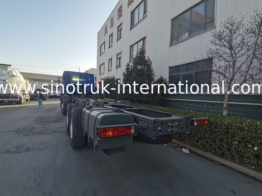 SINOTRUK HOWO 6×4 10 عجلات شاحنة خزان النفط 400 حصان هيكل خزان النفط