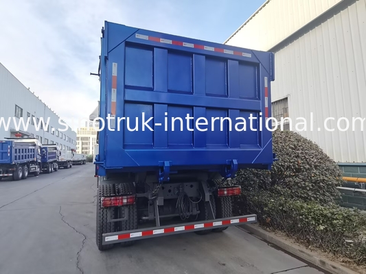 سينوتروك هوهان نيو هو 30 - 40 طن RHD 10 عجلات غشاشة للبناء الأزرق عالية الكفاءة رفع وتفريغ