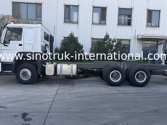 SINOTRUK HOWO شاشة الشاحنة SINOTRUK المحرك371HP 6 × 4 RHD مع ضوء تحذير يستخدم في شاحنة القمامة شاحنة الشحن شاحنة المياه