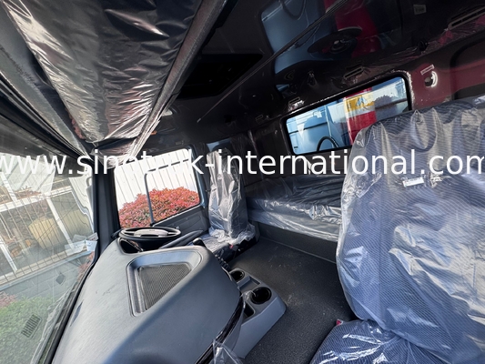 SINOTRUK HOWO شاشة الشاحنة SINOTRUK المحرك371HP 6 × 4 RHD مع ضوء تحذير يستخدم في شاحنة القمامة شاحنة الشحن شاحنة المياه