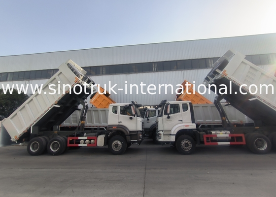 نموذج القيادة اليسرى أو اليمنى Howo Dump Truck 371 House Power Ultimate Heavy Duty Workhorse